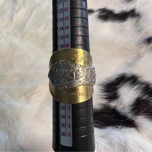 Gold and Silver Spoon Ring